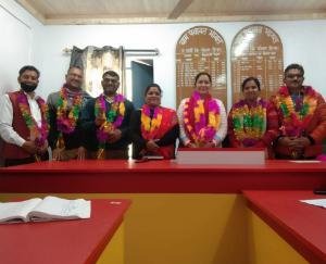 Oath ceremony organized for newly elected representatives at mangal