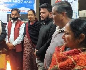 कुनिहार नवनियुक्त बीडीओ को किया गया सम्मानित