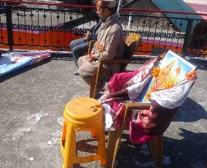 ग्राम समिति हनुमान बड़ोग में भारत माता पूजन व कृषि व्यापार बिलों पर जन जागरण किया गया