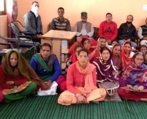 शिवनगर पंचायत में शिवा परियोजना के अंतर्गत बागवानी विभाग द्वारा बैठक आयोजन