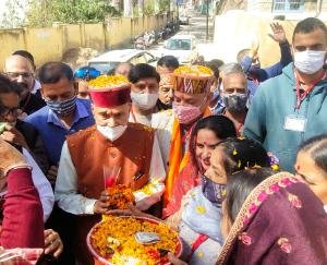 राजनीतिक परिदृश्य हमारे पक्ष में लेकिन सजग सचेत और सक्रिय होने की आवश्यकता : धूमल 