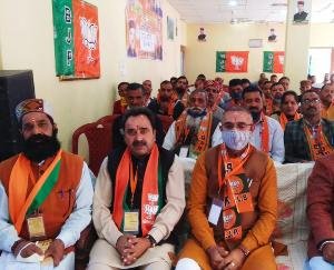 भाजपा अर्की मंडल के दो दिवसीय प्रशिक्षण शिविर का आयोजन