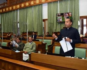 Chief Minister Jairam Thakur presented the economic survey report