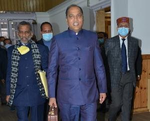 हिमाचल  प्रदेश बजट  2021-22  मुख्यमंत्री जयराम ठाकुर पेश कर रहे चौथा बजट