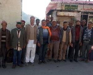 Electricity Council Retired Welfare Association and Namhole Unit's monthly meeting held in Dadlaghat