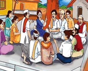 Notification of election in various gram panchayats of development block Dharampur released