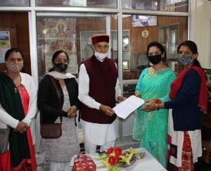 National General Secretary of All India Hindu Mahasabha met former Chief Minister