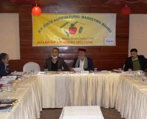 Shimla: Agricultural Marketing Board passed a budget of Rs 115 crores