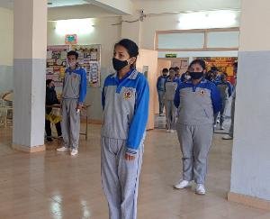 election voting activity organized in Gurukul School