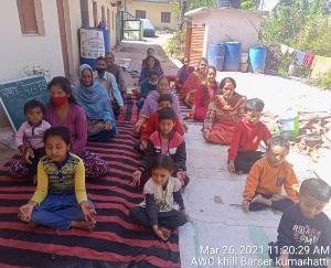 Aware of healthy nutrition through yoga