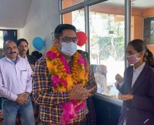  Chandra Mohan Sharma inaugurates modern Atal Tinkering Lab at SPS School