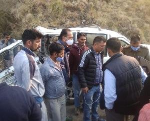 Road accident occurred in Kumarsain