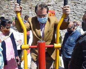 open gym will be built in all the wards of the Municipal Corporation