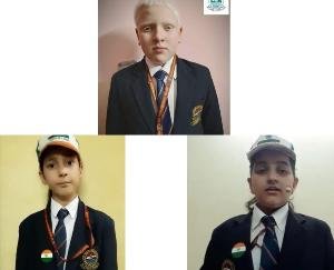 Dadlaghat: Master Moulin Chandel, student of DAV, secured first position in online quiz competition