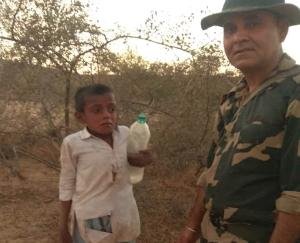 Indian soldiers took this step