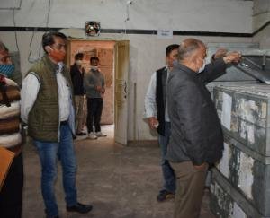 Solan: quarterly inspection of EVM storage room