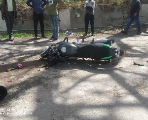 Tragic road accident occurred in Kunihar, bike driver dies